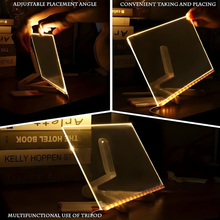 Load image into Gallery viewer, Acrylic Message Board in LED Light - Tinyminymo