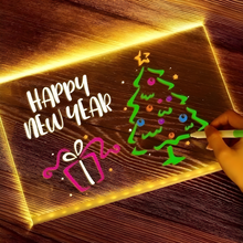 Load image into Gallery viewer, Writing Acrylic LED Message Board - Tinyminymo