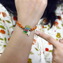 Load image into Gallery viewer, 4 AM Partner Metal Rakhi - Tinyminymo