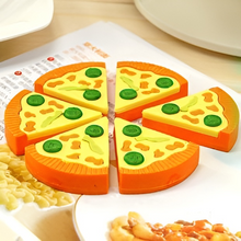 Load image into Gallery viewer, 7 Slice Pizza Eraser - Tinyminymo