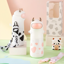 Load image into Gallery viewer, Adorable Cow Sipper Bottle - Tinyminymo
