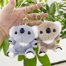 Load image into Gallery viewer, Adorable Koala Bear Plush Keychain - Tinyminymo