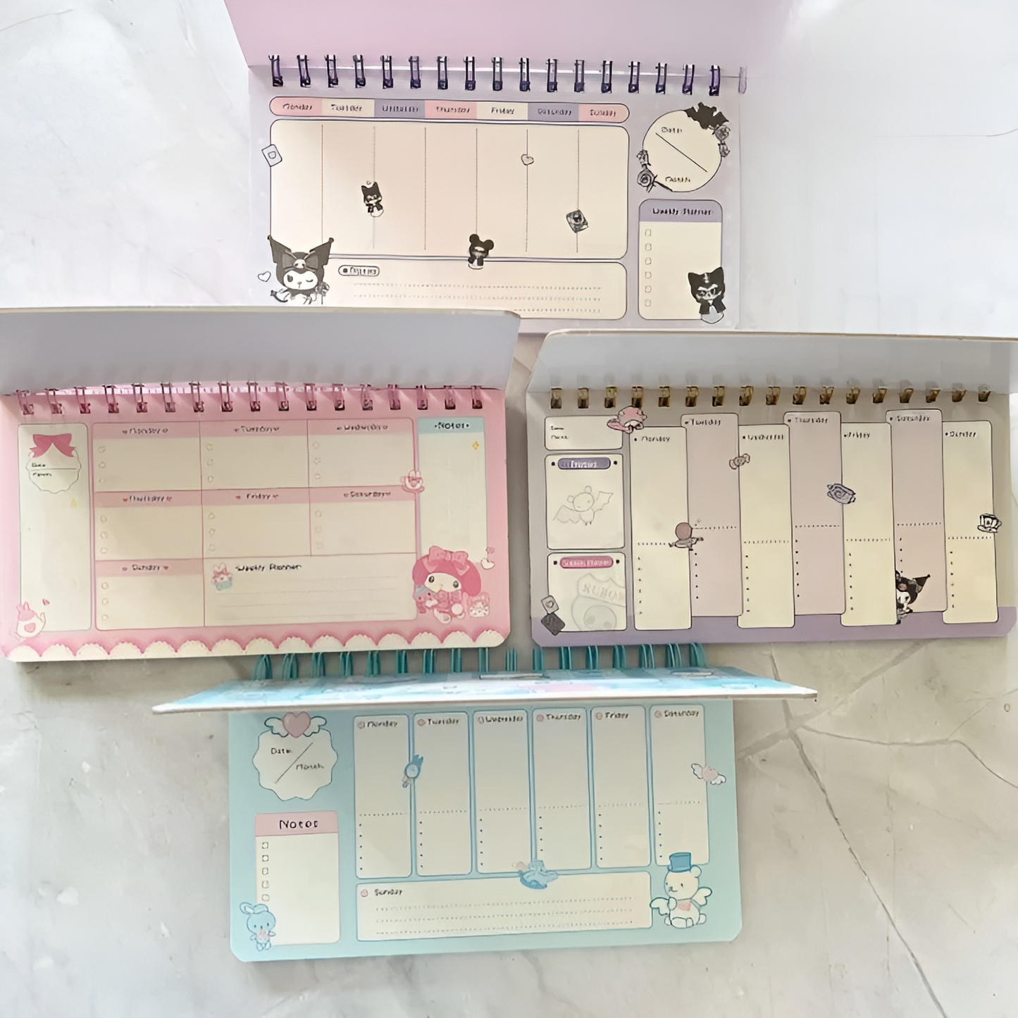 Adorable Kuromi Planner - Tinyminymo
