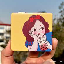 Load image into Gallery viewer, Adorable Square Pocket Mirror - Tinyminymo
