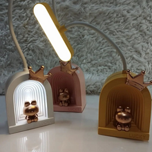 Load image into Gallery viewer, Aesthetic Geometric LED Desk Lamp - Tinyminymo