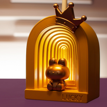 Load image into Gallery viewer, Aesthetic Geometric LED Desk Lamp - Tinyminymo