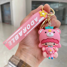 Load image into Gallery viewer, Animal Cosplay Sanrio 3D Keychain - Tinyminymo