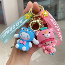 Load image into Gallery viewer, Animal Cosplay Sanrio 3D Keychain - Tinyminymo