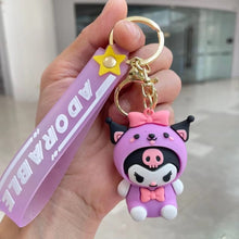 Load image into Gallery viewer, Animal Cosplay Sanrio 3D Keychain - Tinyminymo
