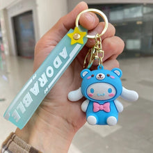 Load image into Gallery viewer, Animal Cosplay Sanrio 3D Keychain - Tinyminymo
