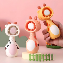 Load image into Gallery viewer, Animal Hand Fan - Tinyminymo