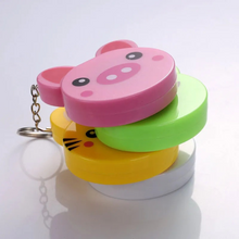 Load image into Gallery viewer, Animal Measuring Tape Keychain - Tinyminymo