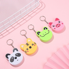 Load image into Gallery viewer, Animal Measuring Tape Keychain - Tinyminymo