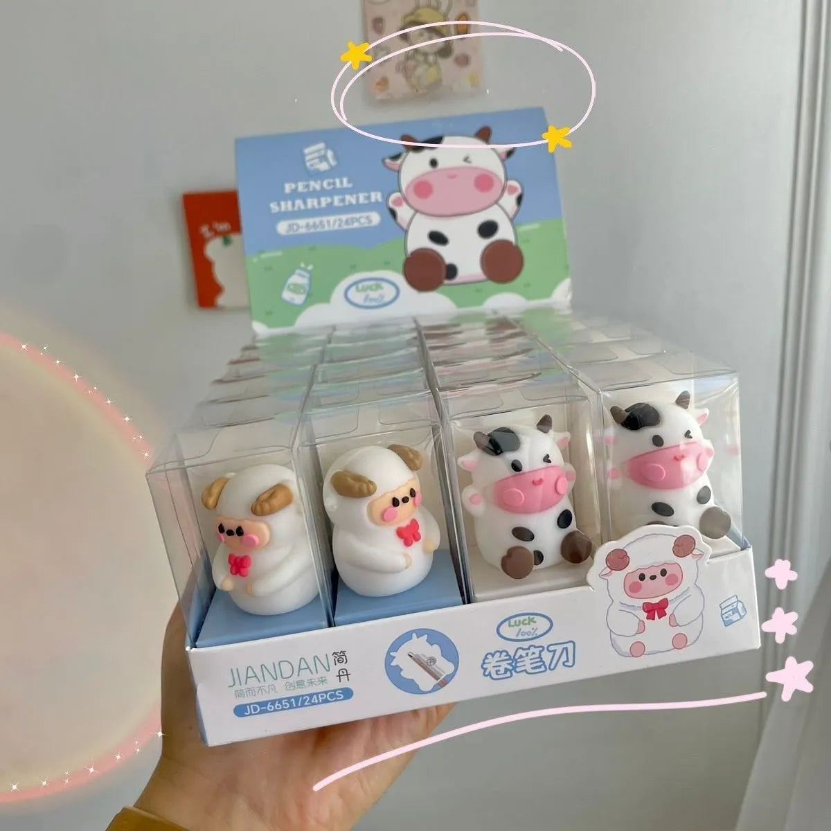 Display Box of Animal Sharpeners - Tinyminymo