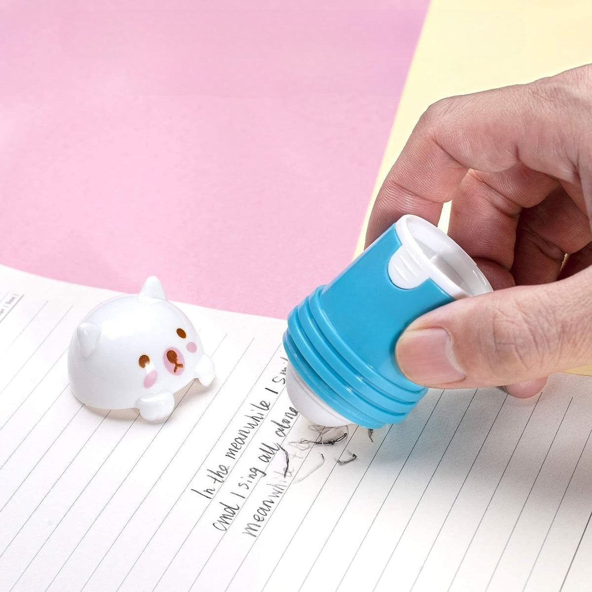 Animal in Bucket Eraser cum Sharpener - Tinyminymo