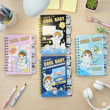 Load image into Gallery viewer, All Variants of Astronaut Spiral Diary - Tinyminymo