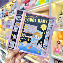 Load image into Gallery viewer, Astronaut themed Notebook, Black Color - Tinyminymo