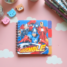 Load image into Gallery viewer, Avengers Spiral Notebook - Tinyminymo