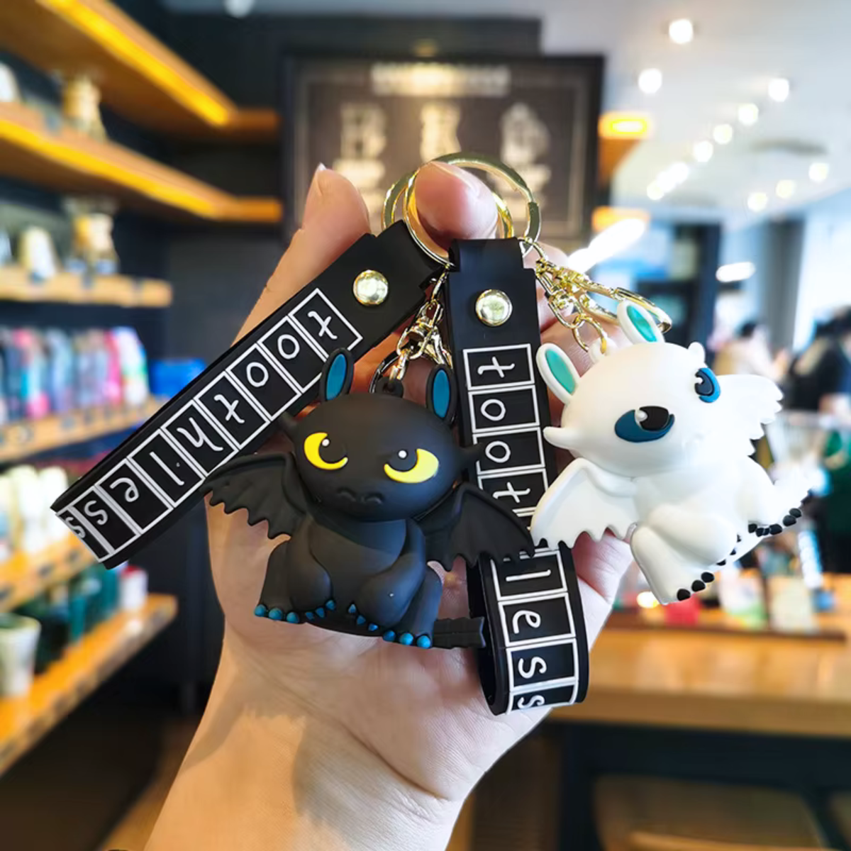 Baby Fury Dragon 3D Keychains - Tinyminymo