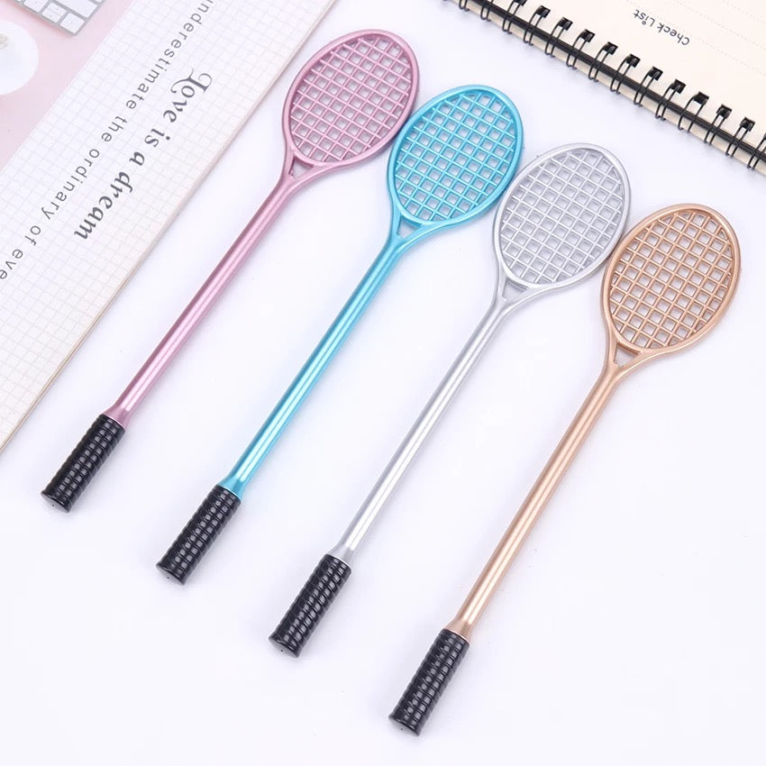 Badminton Racket Gel Pen - Tinyminymo