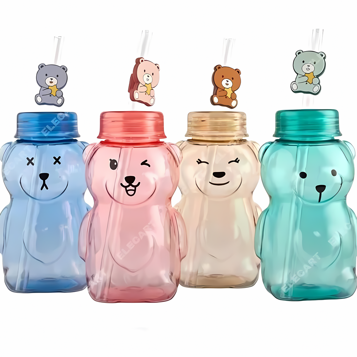 Bear Shaped Bottle cum Sipper - Tinyminymo