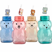 Load image into Gallery viewer, Bear Shaped Bottle cum Sipper - Tinyminymo