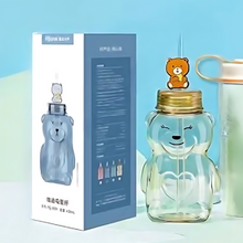 Load image into Gallery viewer, Bear Shaped Bottle cum Sipper - Tinyminymo