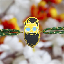 Load image into Gallery viewer, Beardo Metal Rakhi - Tinyminymo