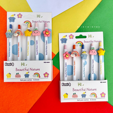 Load image into Gallery viewer, Beautiful Nature Charm Gel Pen Set - Tinyminymo