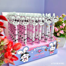 Load image into Gallery viewer, Black Bow Bunny Kawaii Gel Pen -Tinyminymo