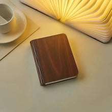 Load image into Gallery viewer, Wooden Book Lamp Closed - Tinyminymo