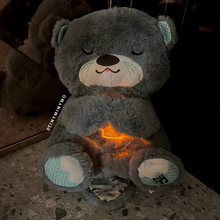 Load image into Gallery viewer, Breathing Bear Musical Plushie - Tnyminymo