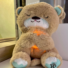 Load image into Gallery viewer, Breathing Bear Musical Plushie - Tnyminymo
