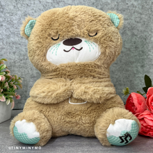 Load image into Gallery viewer, Breathing Bear Musical Plushie - Tnyminymo