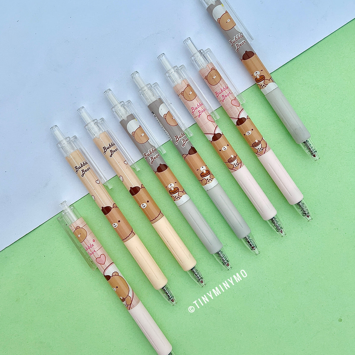 Bubble Bear Gel Pen Set - Tinyminymo