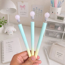 Load image into Gallery viewer, Three Green Bulb Pens Held by a Hand - Tinyminymo