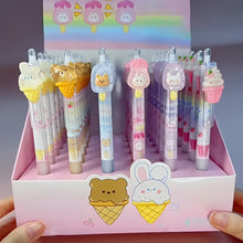 Load image into Gallery viewer, Bunny and Bear Gel Pen - Tinyminymo