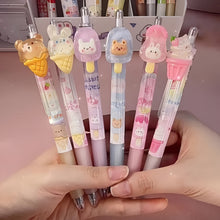 Load image into Gallery viewer, Bunny and Bear Gel Pen - Tinyminymo
