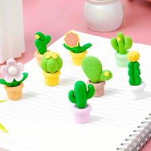 Load image into Gallery viewer, Cactus Eraser Set - TInyminymo