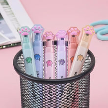 Load image into Gallery viewer, Cat Paw Highlighters - Set of 6 - Tinyminymo