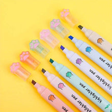 Load image into Gallery viewer, Cat Paw Highlighters - Set of 6 - Tinyminymo