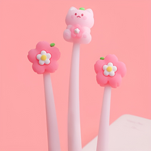 Load image into Gallery viewer, Cat in Bloom Shake Gel Pen - Tinyminymo