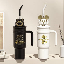 Load image into Gallery viewer, Two Insulated Sippers in Lotso Bear and Mickey Mouse Character - Tinyminymo