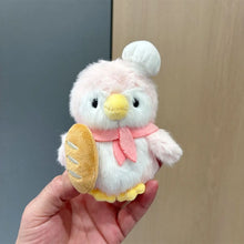Load image into Gallery viewer, Pink Color Penguin Fluffy Keychain - Tinyminymo
