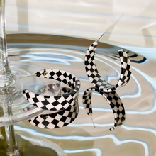 Load image into Gallery viewer, Chessboard Hoop Earring - Tinyminymo