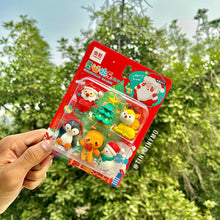 Load image into Gallery viewer, Christmas Eraser - Set of 6 - Tinyminymo