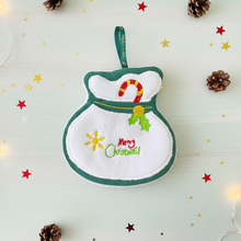 Load image into Gallery viewer, Santa Bag Design Hand Towel - Tinyminymo