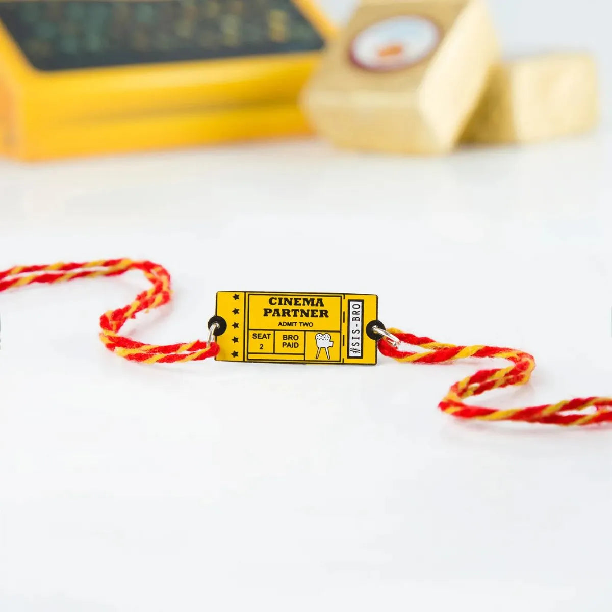 Cinema Partner Metal Rakhi - Tinyminymo