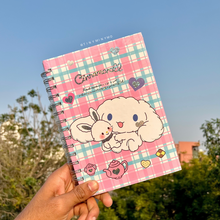 Load image into Gallery viewer, Cinnamoroll Spiral Notebook - Tinyminymo