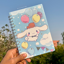 Load image into Gallery viewer, Cinnamoroll Spiral Notebook - Tinyminymo